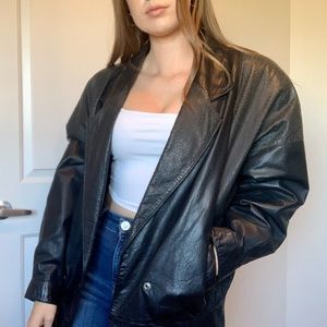Vintage 80’s/90’s Leather Jacket